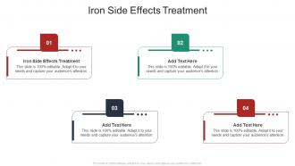 Iron Side Effects Treatment In Powerpoint And Google Slides Cpb