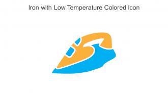 Iron With Low Temperature Colored Icon In Powerpoint Pptx Png And Editable Eps Format