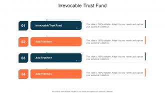 Irrevocable Trust Fund In Powerpoint And Google Slides Cpb