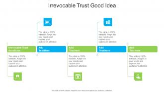 Irrevocable Trust Good Idea In Powerpoint And Google Slides Cpb