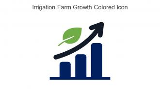 Irrigation Farm Growth Colored Icon In Powerpoint Pptx Png And Editable Eps Format