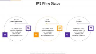 IRS Filing Status In Powerpoint And Google Slides Cpb
