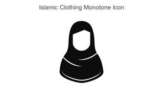 Islamic Clothing Monotone Icon In Powerpoint Pptx Png And Editable Eps Format