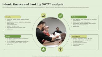 Islamic Finance And Banking Swot Analysis Everything About Islamic Banking Fin SS V