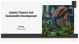 Islamic Finance And Sustainable Development PPT Summary AT