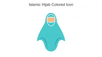 Islamic Hijab Colored Icon In Powerpoint Pptx Png And Editable Eps Format