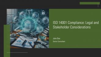 ISO 14001 Compliance Legal And Stakeholder Considerations PPT Slides AT