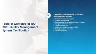 ISO 9001 Quality Management System Certification Powerpoint Presentation Slides
