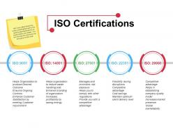 Iso certifications ppt file graphics