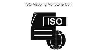 ISO Mapping Monotone Icon In Powerpoint Pptx Png And Editable Eps Format