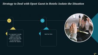 Isolate The Situation To Deal With Upset Hotel Guest Training Ppt