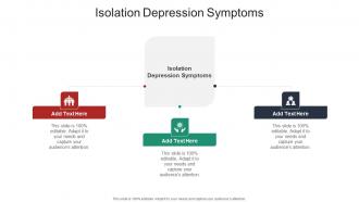 Isolation Depression Symptoms In Powerpoint And Google Slides Cpb