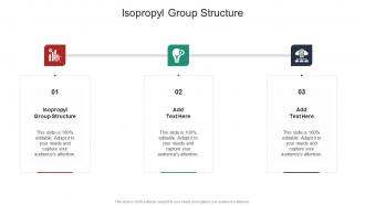 Isopropyl Group Structure In Powerpoint And Google Slides Cpb