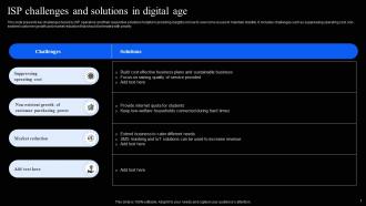 ISP Challenges And Solutions In Digital Age