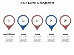 Issue defect management ppt powerpoint presentation inspiration maker cpb