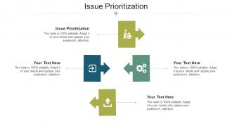 Issue prioritization ppt powerpoint presentation model images cpb