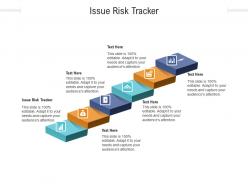 Issue risk tracker ppt powerpoint presentation infographics format cpb