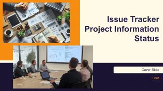 Issue Tracker Project Information Status PPT Summary AT