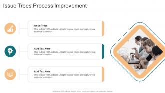 Issue Trees Process Improvement In Powerpoint And Google Slides Cpb