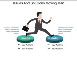 Issues and solutions moving man
