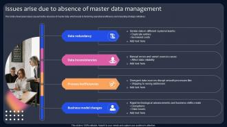 Issues Arise Due To Absence Of Master Data Management