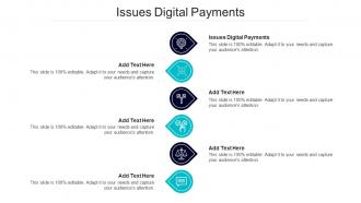 Issues Digital Payments Ppt Powerpoint Presentation File Background Cpb