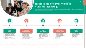 Issues Faced By Company Due To Outdated Technology Change Management Approaches
