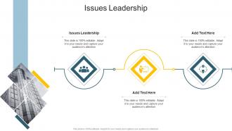 Issues Leadership In Powerpoint And Google Slides Cpb