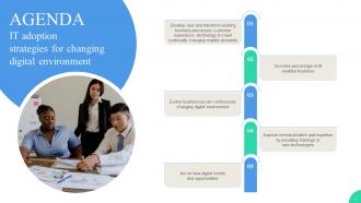 IT Adoption Strategies For Changing Digital Environment Powerpoint Presentation Slides Interactive Good