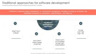 It Agile Methodology Traditional Approaches For Software Development