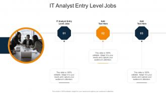 It Analyst Entry Level Jobs In Powerpoint And Google Slides Cpb