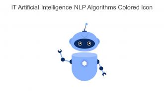 IT Artificial Intelligence NLP Algorithms Colored Icon In Powerpoint Pptx Png And Editable Eps Format
