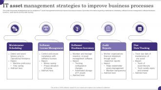 It Asset Management Strategies To Improve Business Processes
