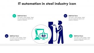 IT Automation In Steel Industry Icon