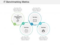 It benchmarking metrics ppt powerpoint presentation icon good cpb