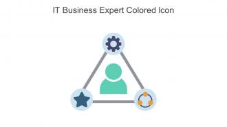 IT Business Expert Colored Icon In Powerpoint Pptx Png And Editable Eps Format