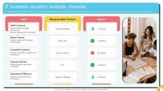 It Business Situation Analysis Checklist