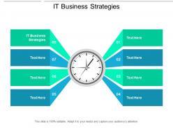 It business strategies ppt powerpoint presentation summary ideas cpb