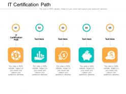 It certification path ppt powerpoint presentation infographic template rules cpb