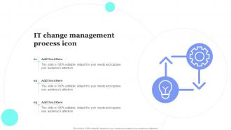 IT Change Management Process Icon