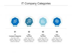 It company categories ppt powerpoint presentation gallery background designs cpb