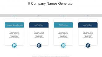 It Company Names Generator In Powerpoint And Google Slides Cpb