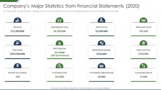 It Companys Business Introduction Statistics From Financial Statements 2020