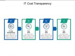 It cost transparency ppt powerpoint presentation model introduction cpb