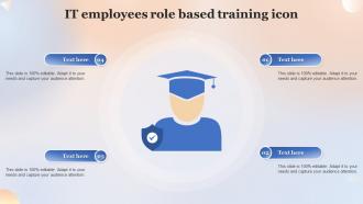 IT Employees Role Based Training Icon