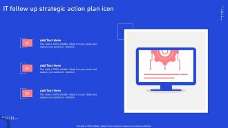 IT Follow Up Strategic Action Plan Icon