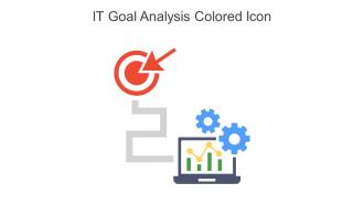 IT Goal Analysis Colored Icon In Powerpoint Pptx Png And Editable Eps Format