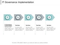 It governance implementation ppt powerpoint presentation styles guide cpb