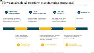 IT In Manufacturing Industry How Explainable AI Transform Manufacturing Operations