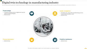 IT In Manufacturing Industry V2 Powerpoint Presentation Slides Content Ready Professionally
